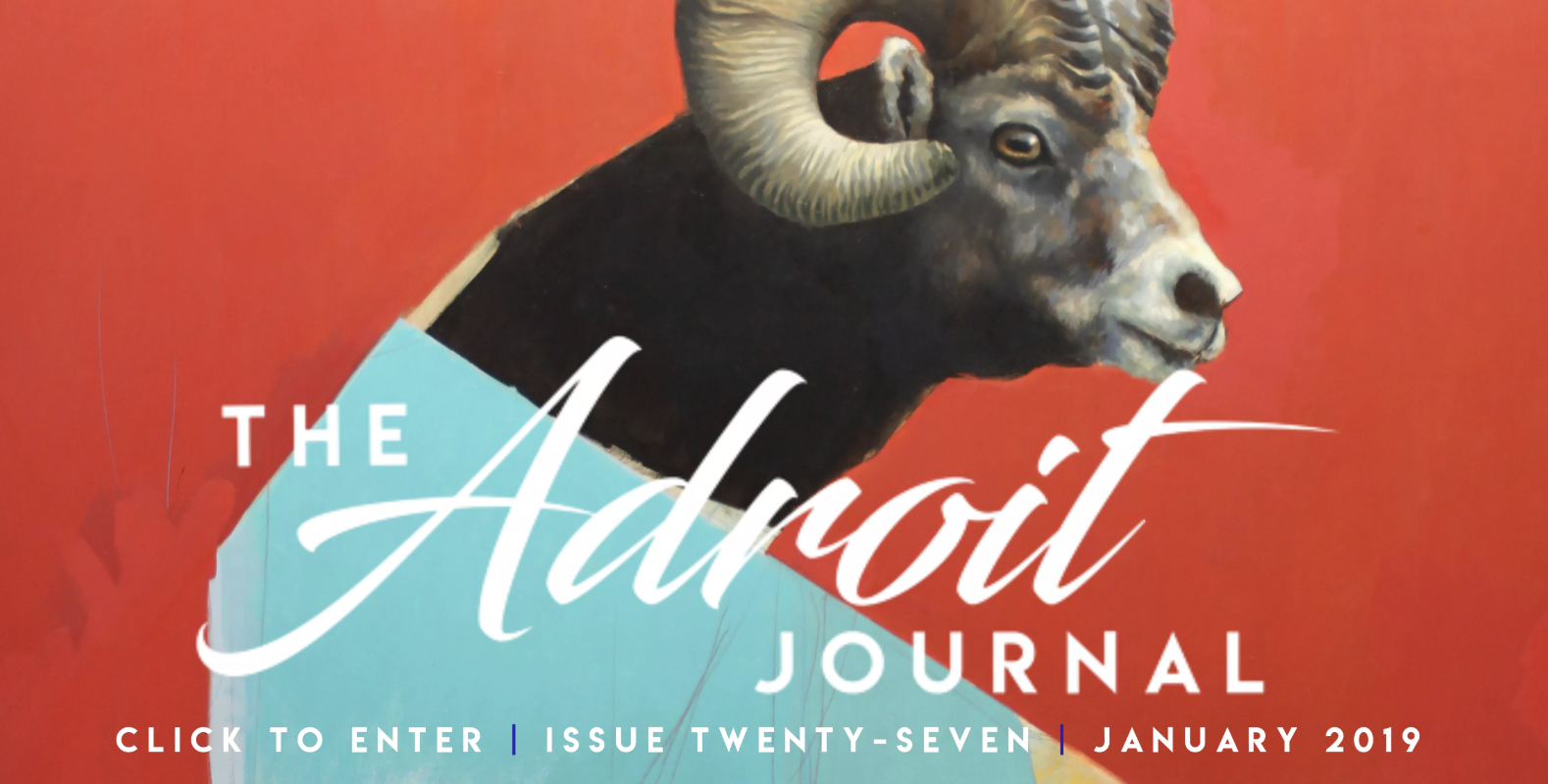 Adroit Journal January 2019 Cover