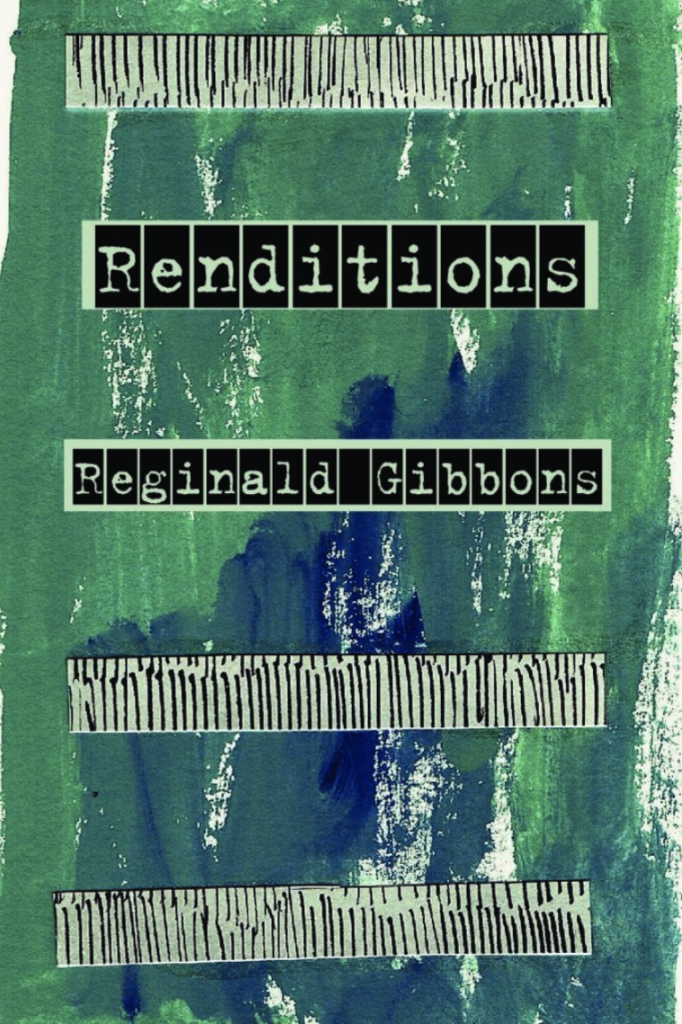 Cover of Reginald Gibbons' RENDITIONS