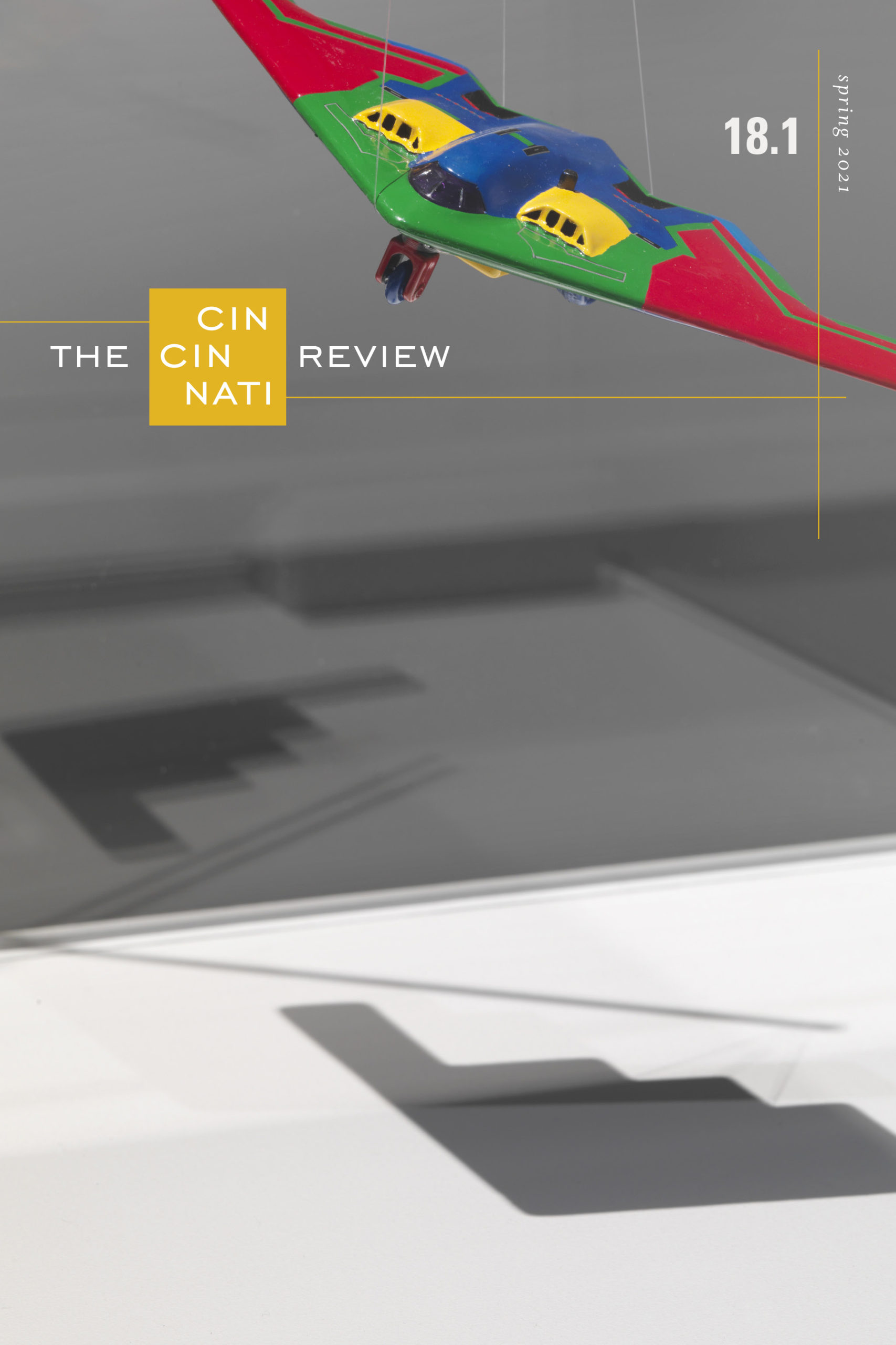 Cover of the Cincinnati Review Spring 2021