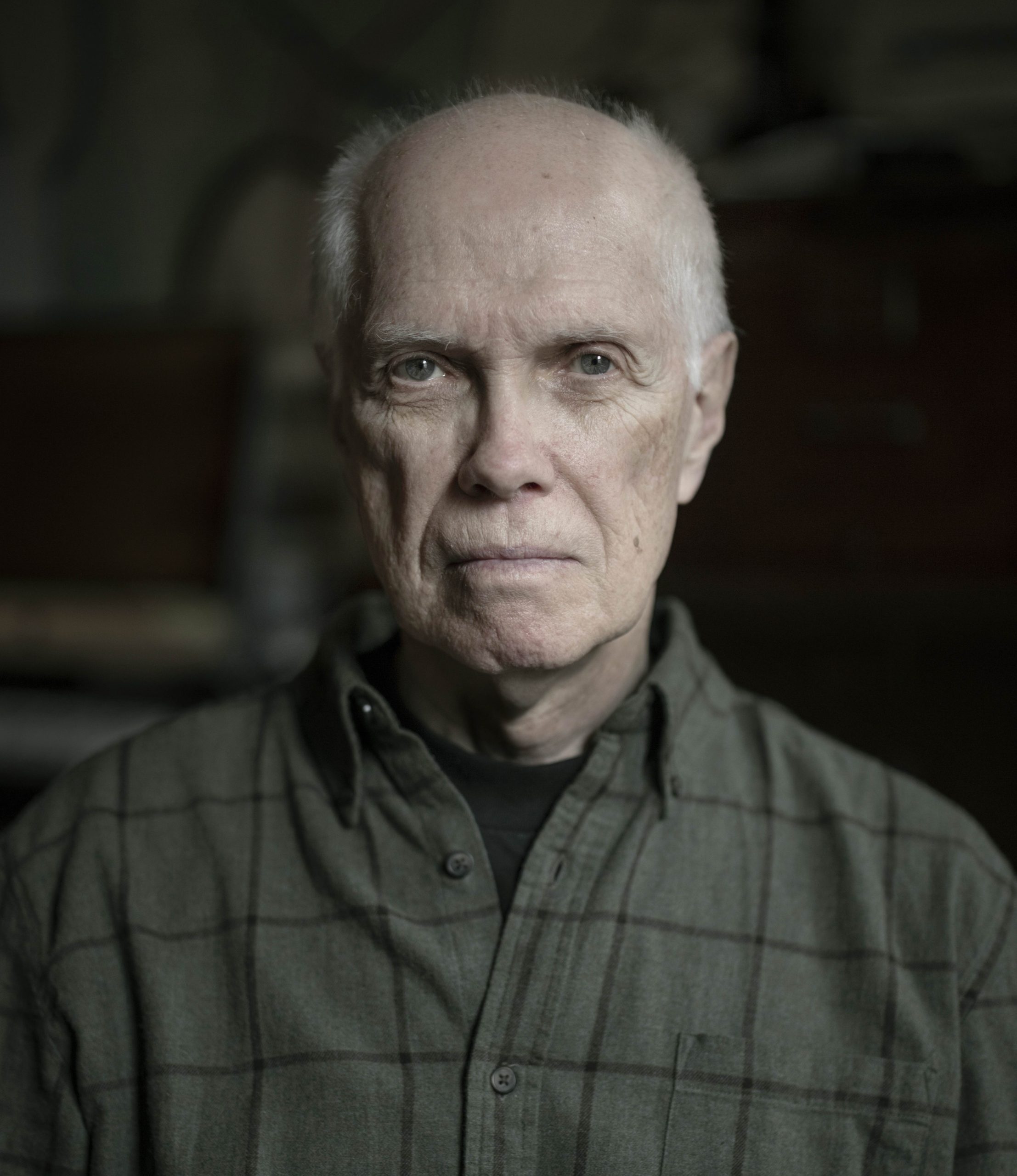 American Poet Ron Padgett at his home in the East Village of New York City