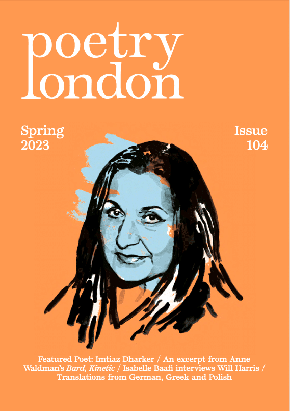 Cover of Poetry London Issue 104