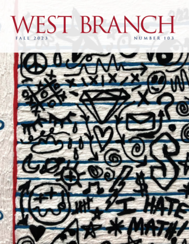 Cover for West Branch Fall 2023