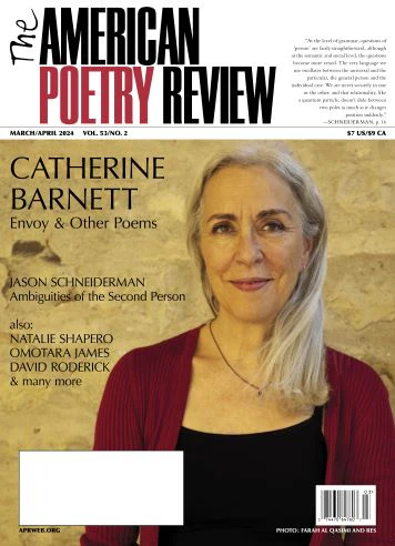 Cover of American Poetry Review March/April 2024