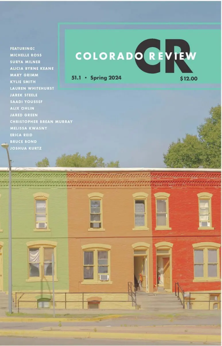 Cover of Colorado Review Spring 2024