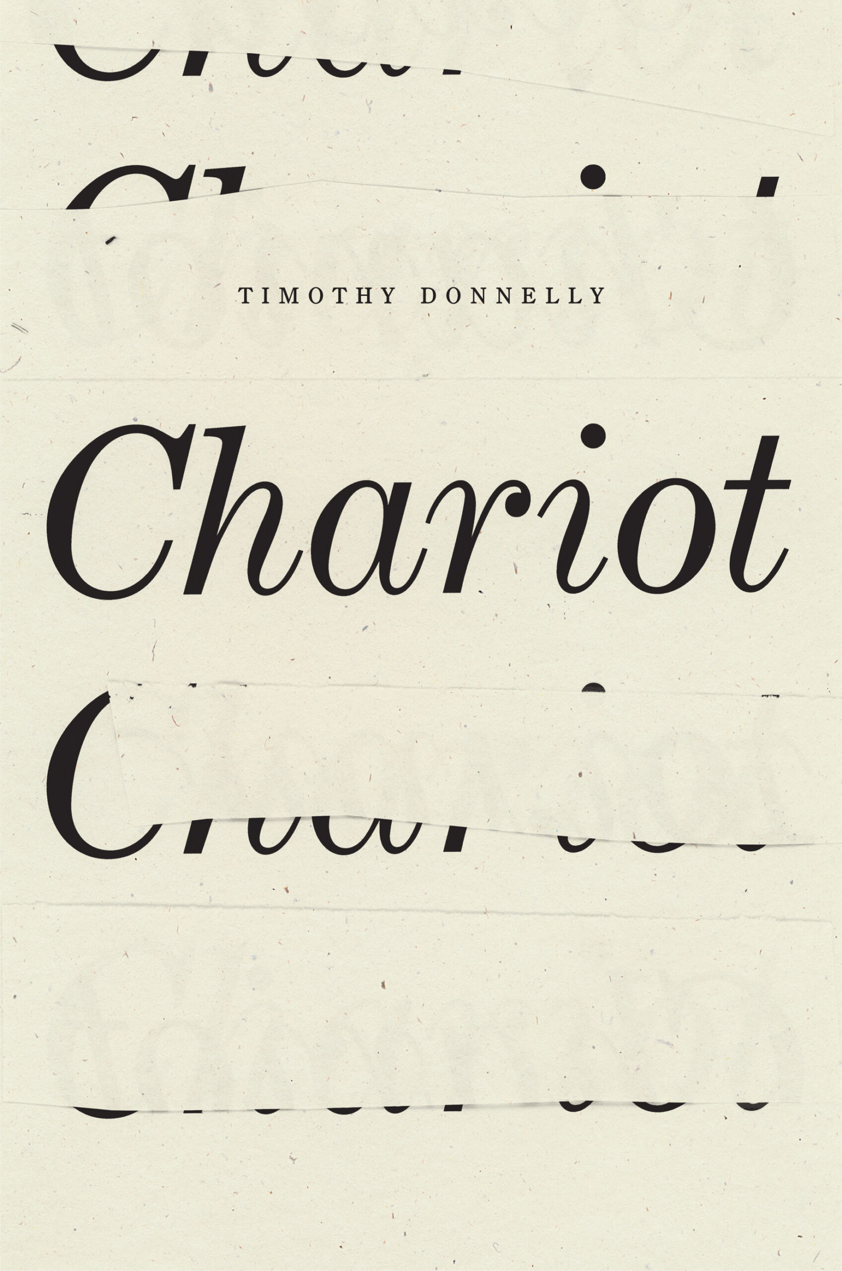 Cover of Chariot by Timothy Donnelly